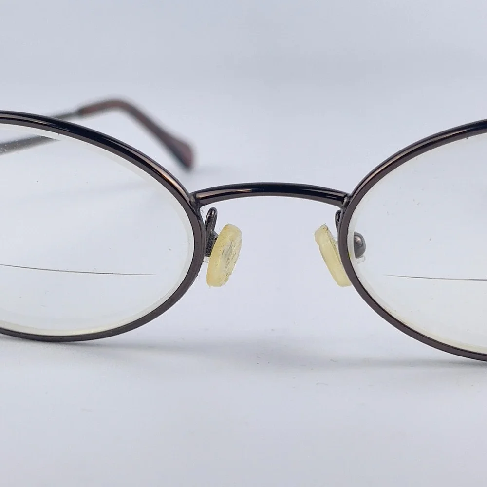 Hilco A2 Eyewear SG102 Unisex Eyeglasses Frame Brown‎ Full Rim Oval 49-19-135mm